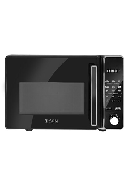 Edison TXG-MAT24001A Microwave with Air Fryer, 1500-1800W, 6 Functions, Digital Display - Black