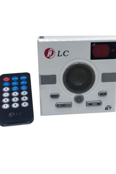 DLC راديو محمول ومكبر صوت بلوتوث مع جهاز تحكم عن بعد 4.0