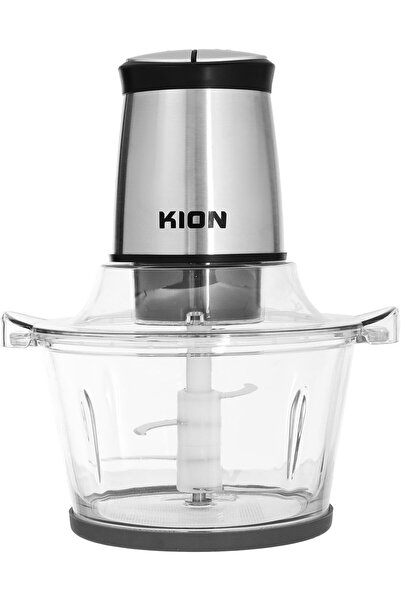Kion KHR/5005 Glass Food Chopper, 400 Watt, 1.5 Liter, 2 Speeds, Steel Blades...