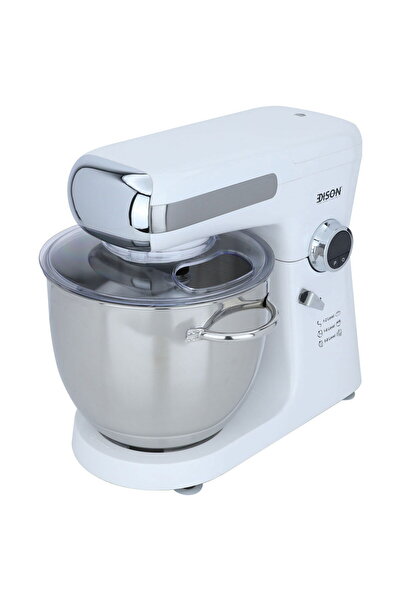 Edison Fm162 Digital Electric Kneading Machines, 2000 Watt, 10 Liter, 8 Speeds, 4 Functions - White