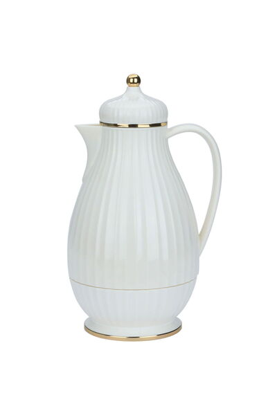 Generic ترمس سافانا الأنيق، سعة 0.6 لتر، وعاء داخلي زجاجي، هيكل خارجي بلاستيك...