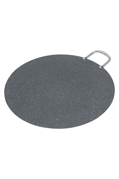 Hascevher Granite Crepe Pan, 40 Cm - Grey