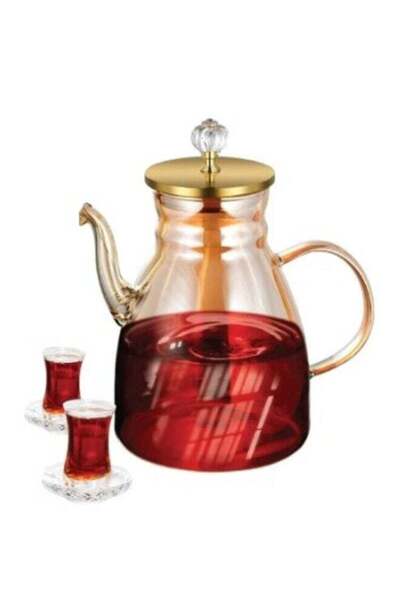 DLC -36245 Heat Resistant Glass Teapot Set