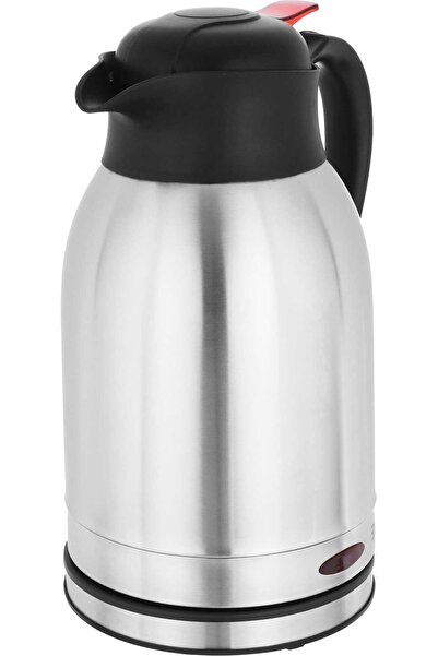 Edison Steel Electric Thermos, 1600W, 1.5L - Black/Silver