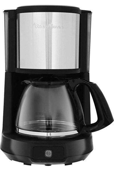 Generic Moulinex American Coffee Maker, 1000 Watts, 1.25 Liters - Silver Black