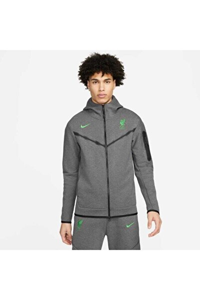 Nike Tech Fleece Liverpool Fc Full-Zip Hoodie Sweatshirt