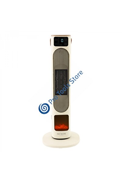 BÖHM Column heater with display and remote control BTC09, 2000 W, 20 m²