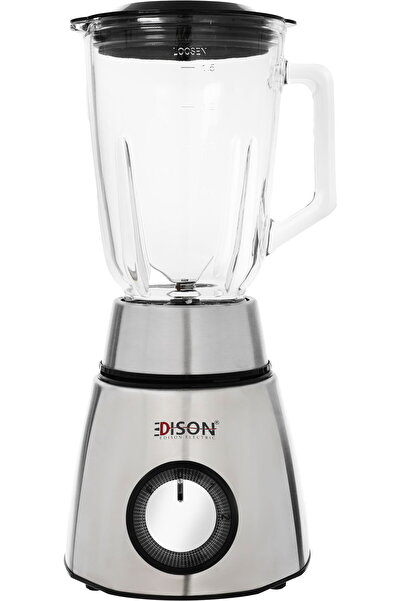 Edison Electric Blender, 600W, 1.5L, SB-08A - Silver/Black