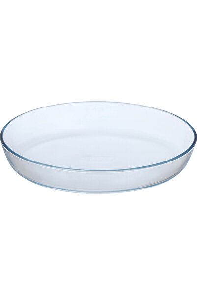 Pyrex صينية طهي زجاجية، بيضاوية، 35 × 24 × 6.5 سم، شفافة