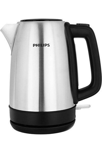 Philips Hd9350/92 Electric Kettle, 2200 Watt, 1.7 Liter - Silver