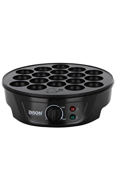Edison JC-503 Popcake Maker, 18 Eyes, 750W - Black