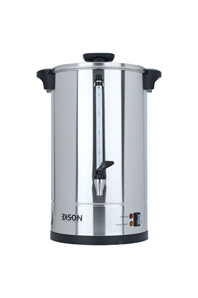 Edison Stainless Steel Water Kettle, 16 Liters, 2250 Watts - Silver