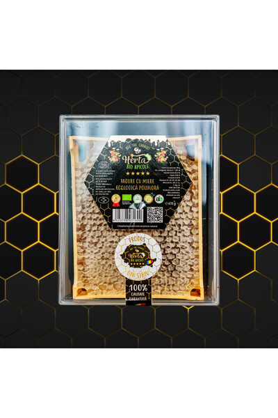 Herta Bio Apicole Organic Wild Flora Honeycomb 400-500g