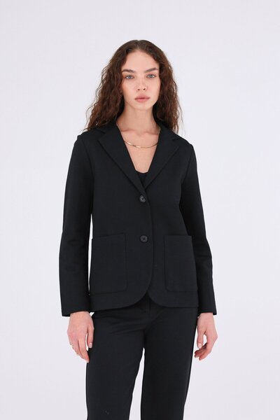 Evermade Blazer Jacket with Pocket Detail