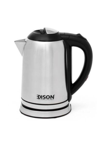 Edison Water Kettle, 1 Litre, 1200 Watts - Silver