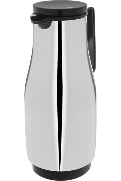 Helios Thermos 1.5L, Glass Inner, Plastic Outer - Silver Brown