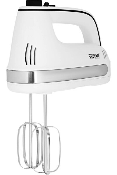 Edison Electric Hand Blender, 200 Watt, 5 Speeds - White