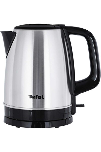 TEFAL Steel Kettle, 2000-2400 Watt, 1.7 Liter - Silver + Black