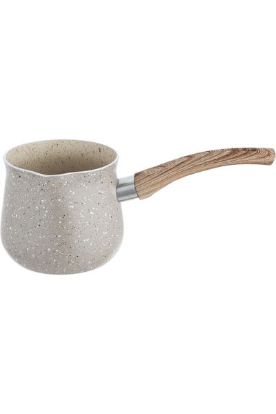 ROCKY Beige Granite Pot, 9.5 cm