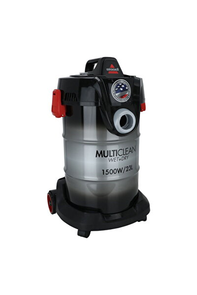Bissell Barrel Vacuum Cleaner, 23 Liter, 1500 Watt - Black Silver
