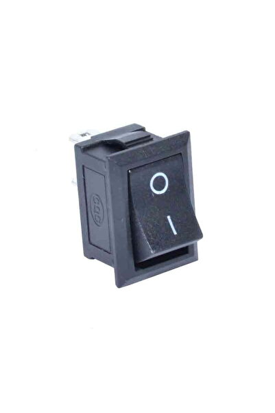 ElectroAZ Întrerupător ON-OFF 220V Mic 2C Negru