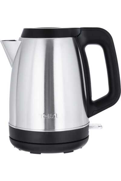 TEFAL Steel Kettle, 2000-2400 Watt, 1.7 Liter - Silver