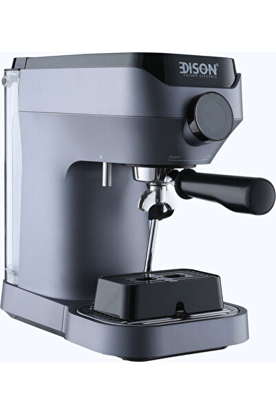 Edison Luxe Espresso Maker, 1600W, 1.8L, LCD Display, 3A-C286A - Black Gray