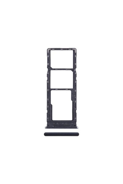 Fodos Infinix Hot 50 Sim Card Tray Drawer Apparatus X6720 Compatible Black