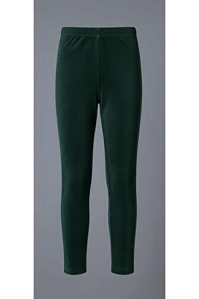 Beray Bebe Cotton Corded Fabric Winter Girls' Leggings