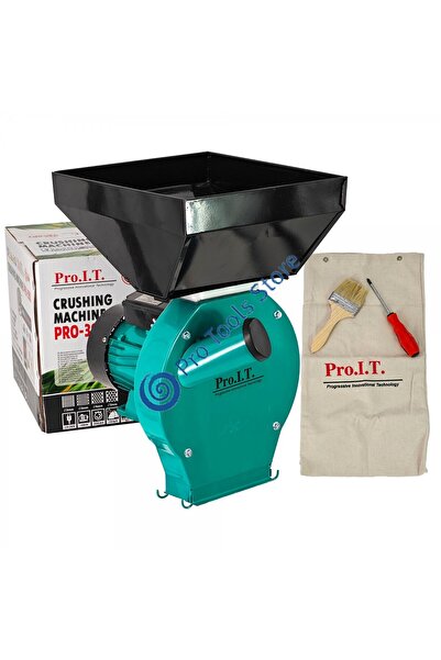 pro tools store romania Electric mill for cereals and corn ears (2-in-1), DDT-PRO.I.T., large hopper, 3.9 kW, 3000 rpm