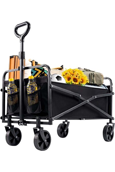 Türkiye Multipurpose Folding Wagon for Camping & Shopping – 66×48×91 cm, Easy...