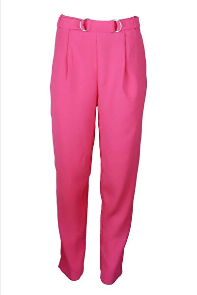 Vero Moda Pantaloni Force Pink - M, Roz, 100% Poliester