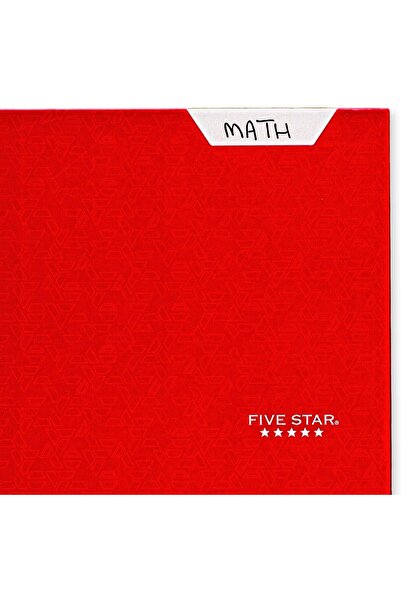 Generic Five Star 4-Pocket Folders, 6 Count (Pack of 1), 3-Hole Punched, 28 cm x 21.6 cm, Assorted Trendy Co