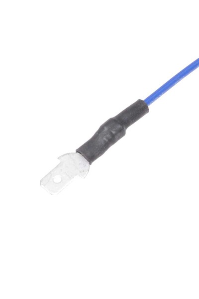 ElectroAZ Pantof electric TATA, 4.8MM, Sârmă 20 cm, Set 100 buc, Albastru