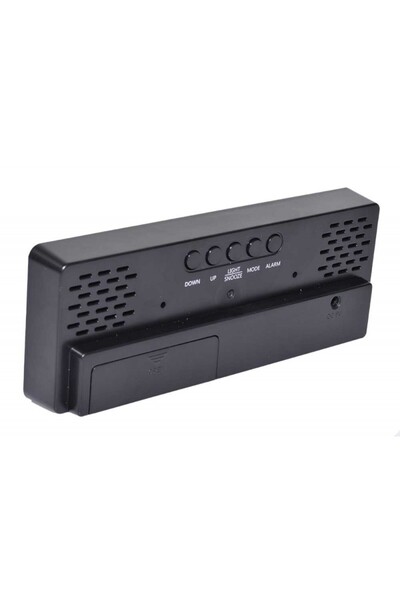 ElectroAZ Digital Mirror Clock, Red LED, Alarm