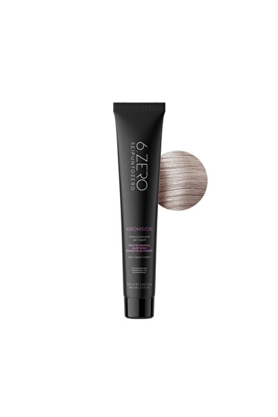 6.Zero Professional permanent hair dye Kromside ash blonde 10.1 100 ml