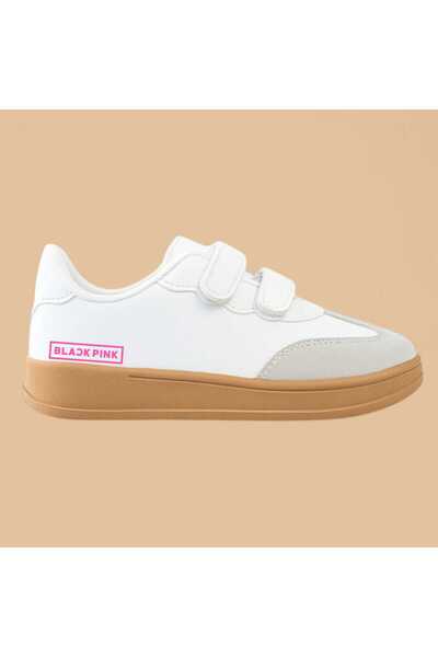 liasdesing Blackpink Printed Striped Girls' Sports Shoes Sneaker Comfortable Sole