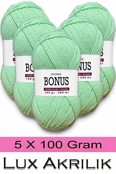 BONUS 5 x 100 г Класична люксовая акрилова нить 810