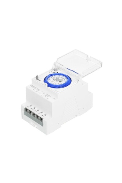 ElectroAZ Mechanical Panel Timer, Timer Clock, Rail Mount, SUL-181-D