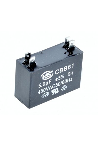 ElectroAZ Condensator de pornire motor dreptunghiular 5uF/450V-AC (4C)