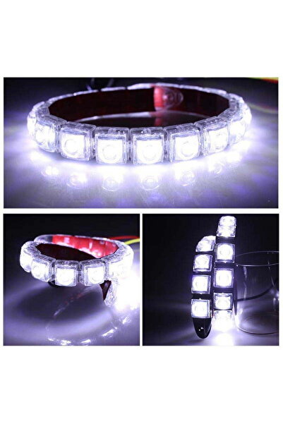 ElectroAZ Σετ φώτων αυτοκινήτου LED DRL, εύκαμπτα, Universal, 2 X 18, 12V - 18W