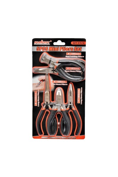 ElectroAZ Σετ 5 μίνι πένσες, SDY-97616