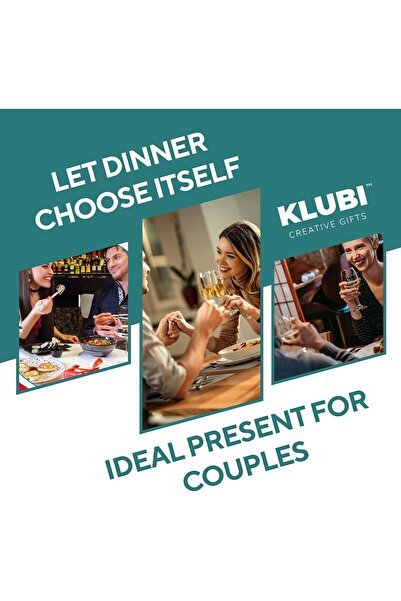 Generic Couples Gift - 2 Engraved Wooden Date Night Dice (Food-Themed)