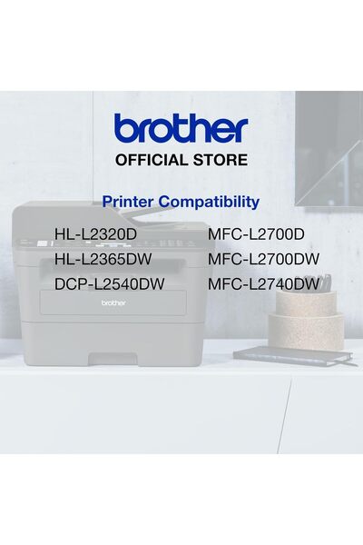 Brother Original TN-2305 Black Toner Cartridge, up to 1200 pages