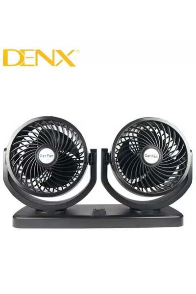 Denx Car Fan With A Strong Performance That Guarantees The Distribution Of Air In Two Directions
