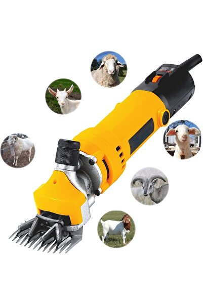 stuffix Electric Trimmer for Sheep, Goats & Dogs – 1000W, 2400 RPM, 13+4 Laser Blades, 230V, Kit