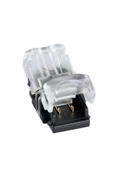 ElectroAZ Conector pentru bandă LED de 8 mm, 2 pini, 2 fire
