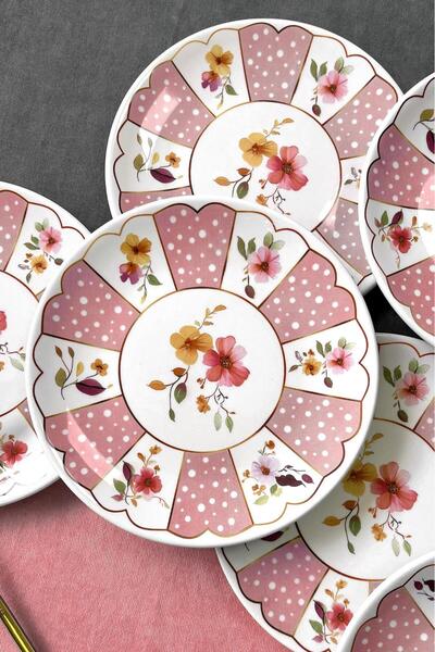 voles Dessert Plate 6 Pieces 16 cm