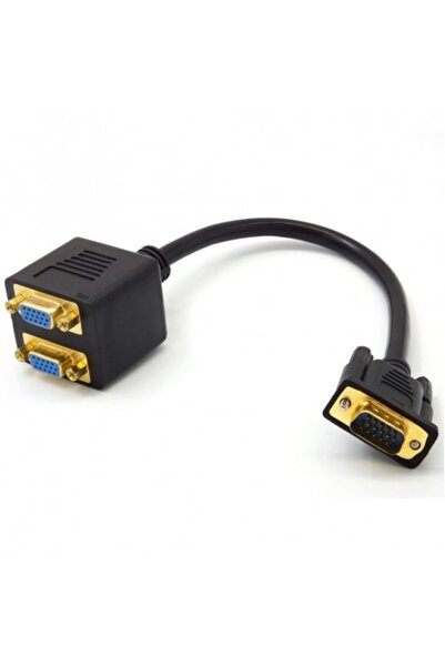 ElectroAZ Splitter VGA Male - 2 VGA Female/Black