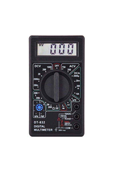 ElectroAZ Digital Multimeter with Buzzer DT-832